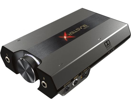  Внешняя звуковая карта Creative Sound BlasterX G6 USB3.0 Retail, 70SB177000000 