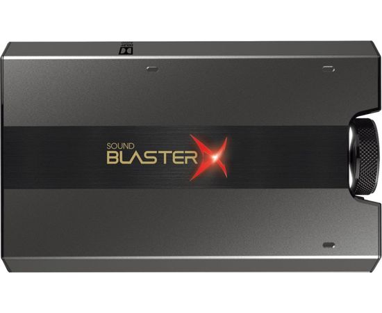  Внешняя звуковая карта Creative Sound BlasterX G6 USB3.0 Retail, 70SB177000000 