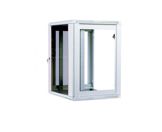  Шкаф коммутационный ЦМО ШРН-М-15.500 15U 600x520мм пер.дв.стекл 50кг серый 