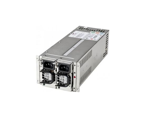  Блок питания EMACS R2G-5600V4V, 600W, 2U Redundant, (ШВГ=101*82*276), I2C/PMBUS1.1, (P/N:B00R2G060V001) Brown Box 