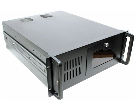  Корпус Procase B430L-B-0 черный 4U глубина 540мм, внешн 3x5.25, внутр 8xHDD, MB 12"x13",без Б/П PS2 