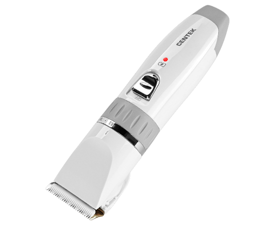  Машинка для стрижки CENTEK CT-2106 (белый/серый) 