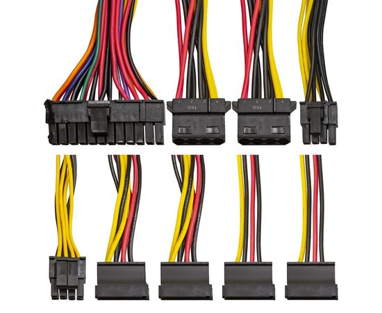  Блоки питания Exegate ServerPro-1U-300ADS EX264942RUS 300W APFC, унив. для 1U, 24pin,2x(4+4)pin,3xSATA,3xIDE 