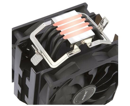  Кулер Alseye S120D-B Universal, TDP 135W, 2x120FAN, 4 heat pipe, PWM, RTL 
