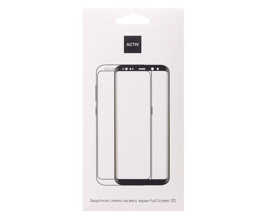  Защитное стекло Full Screen Activ Clean Line 3D для "Samsung SM-A525 Galaxy A52" (black)(126453) 