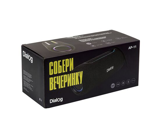  Портативная акустика Dialog Progressive AP-11 (red) (216894) 