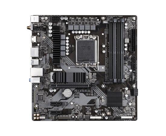  MB s1700 Gigabyte B760M DS3H AX DDR4, Intel B760, 4xDDR4-3200 МГц, 1xPCI-Ex16, 2xM.2, Micro-ATX 