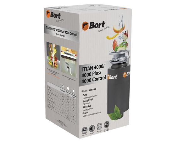  Измельчитель пищевых отходов Bort Titan 4000 (91275769) 
