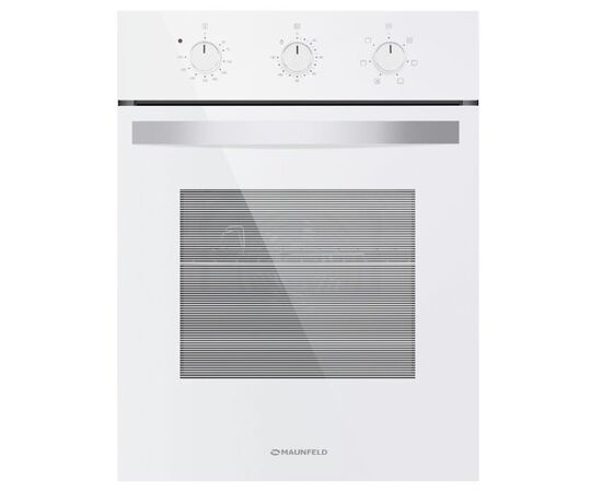  Духовой шкаф Maunfeld EOEC516W белый/серебристый 