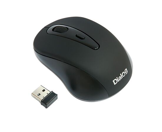  Мышь оптическая беспроводная Dialog Pointer MROP-05U (black) (50607) 
