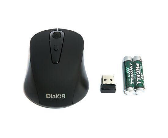  Мышь оптическая беспроводная Dialog Pointer MROP-05U (black) (50607) 