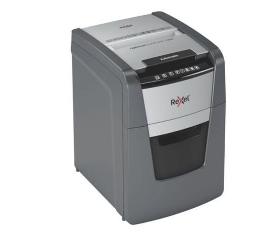  Шредер Rexel Optimum AutoFeed 100M 2020100MEU черный с автоподачей 