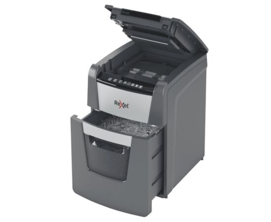  Шредер Rexel Optimum AutoFeed 100M 2020100MEU черный с автоподачей 