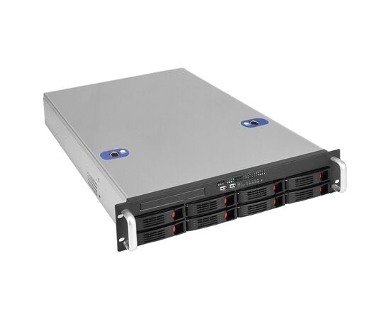  Корпус ExeGate Pro 2U660-HS08 EX292255RUS RM 19", высота 2U, глубина 660, без БП, 8xHotSwap, USB 