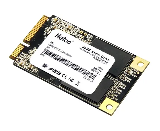  SSD Netac N5M (NT01N5M-002T-M3X) 2.0Tb Series Retail mSATA (SATA3, up to 560/520MBs, 3D TLC/QLC) 