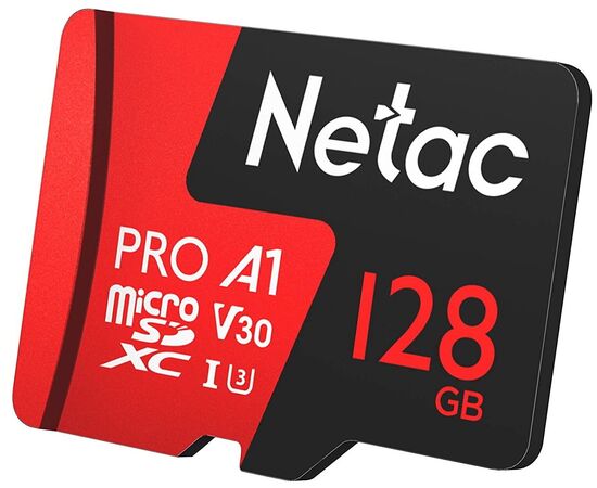  Карта памяти Netac P500 Extreme Pro 128GB NT02P500PRO-128G-S retail version w/o SD adapter 