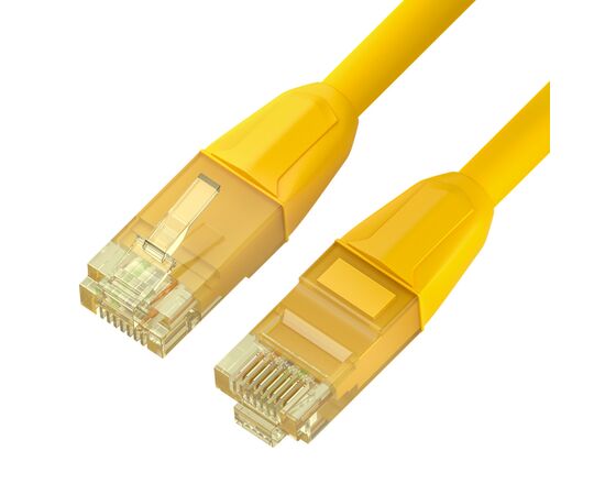  Патч-корд Greenconnect GCR-52788 прямой 1.5m LSZH UTP кат.6, желтый 