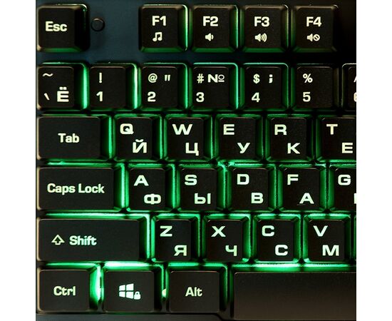  Проводной набор Nakatomi KMG-2305U Gaming мембранная, игровой клавиатура с подсветкой+мышь ((133009) 