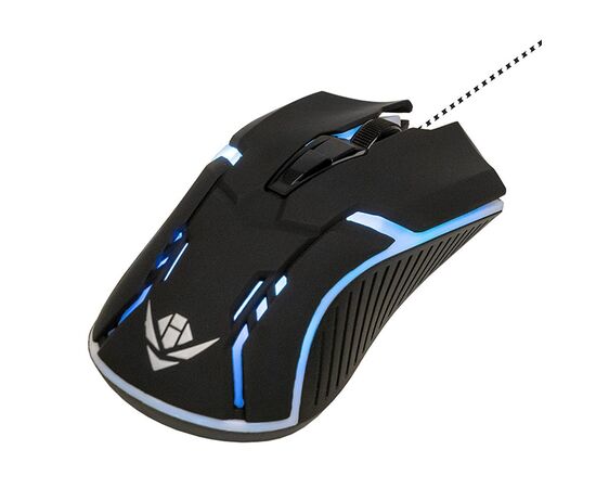  Проводной набор Nakatomi KMG-2305U Gaming мембранная, игровой клавиатура с подсветкой+мышь ((133009) 