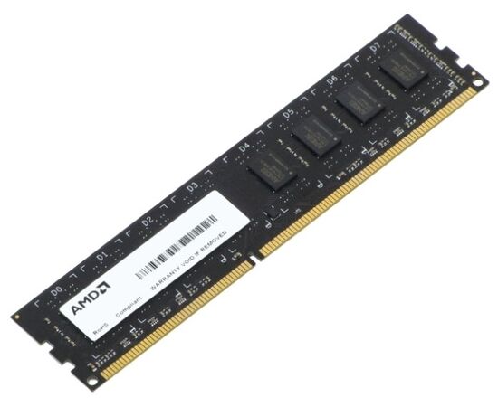  ОЗУ AMD Radeon R5 Entertainment Series R532G1601U1SL-U 2GB DDR3L 1600 DIMM  Black Non-ECC, CL11, 1.35V, RTL 