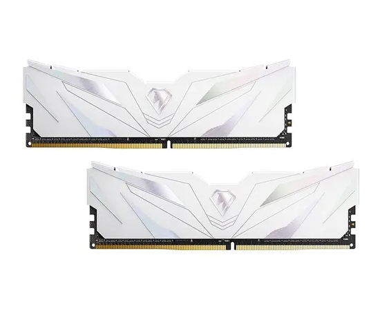 ОЗУ Netac Shadow II (NTSWD4P32DP-16W) DIMM DDR4 16Gb PC25600 3200MHz CL16 white с радиатором 