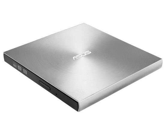  ODD ext DVD±RW ASUS Ultra Slim Drive SDRW-08U7M-U Silver, USB2.0, 14 mm, Retail (SDRW-08U7M-U/SIL/G/AS) 