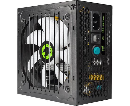  Блок питания GameMax VP-600-RGB 80+ ATX 600W, Ultra quiet 