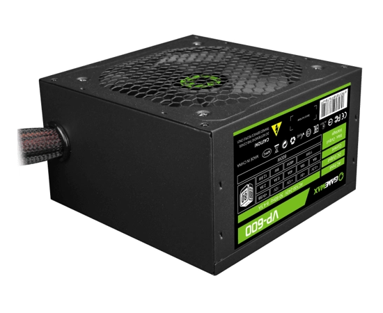  Блок питания GameMax VP-600 ATX 600W 80+, Ultra quiet 