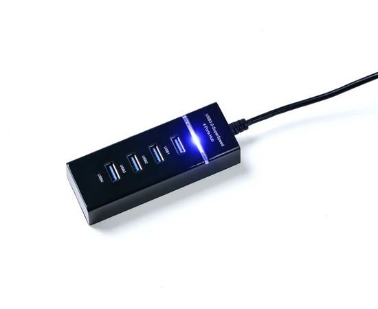  USB-Хаб (концентратор) KS-is KS-728 1xUSB 3.0 3xUSB 2.0 F в USB 3.0 Type A M 1.2м 