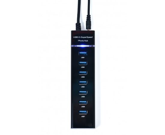  USB-Хаб (концентратор) KS-is KS-568 7 x USB 2.0 F в USB 3.0 Type A M с БП 