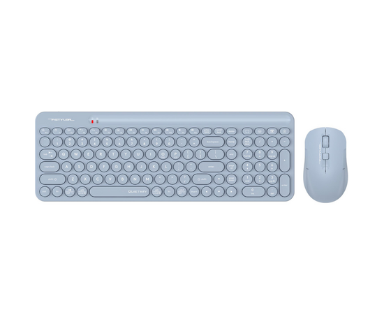  Клавиатура + мышь A4Tech Fstyler FG3300 Air (FG3300 Air Синий) клавиатура синий мышь синий USB беспроводная slim Multimedia 