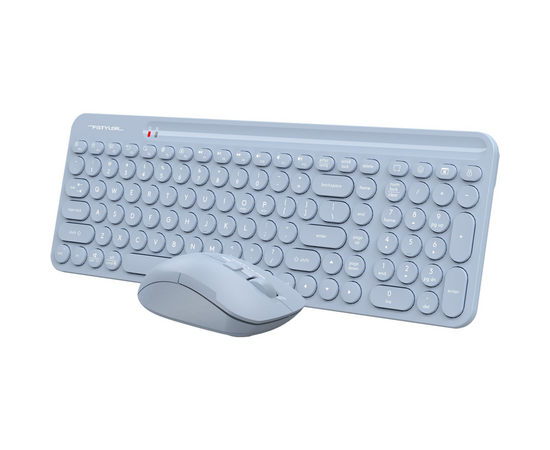  Клавиатура + мышь A4Tech Fstyler FG3300 Air (FG3300 Air Синий) клавиатура синий мышь синий USB беспроводная slim Multimedia 