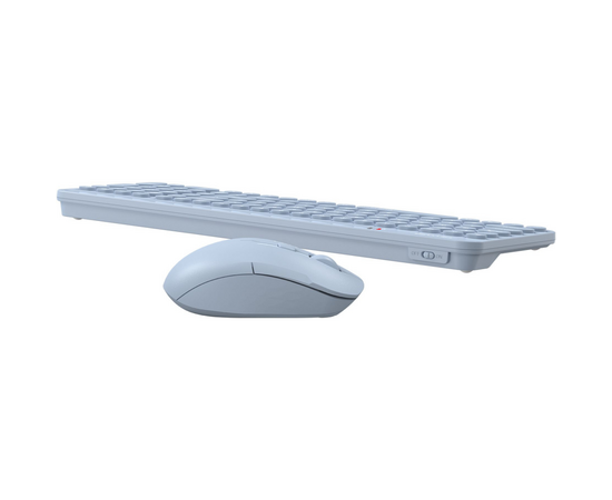  Клавиатура + мышь A4Tech Fstyler FG3300 Air (FG3300 Air Синий) клавиатура синий мышь синий USB беспроводная slim Multimedia 