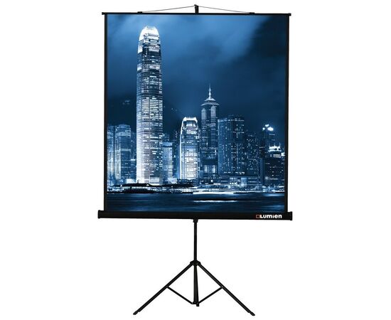  [LEV-100107] Экран на штативе Lumien Eco View 180x180см (раб.область 174х174 см) Matte White 1:1 