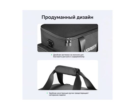  Сумка UGREEN LP667 Carrying Bag for Power Station 600W Space Gray 15236 