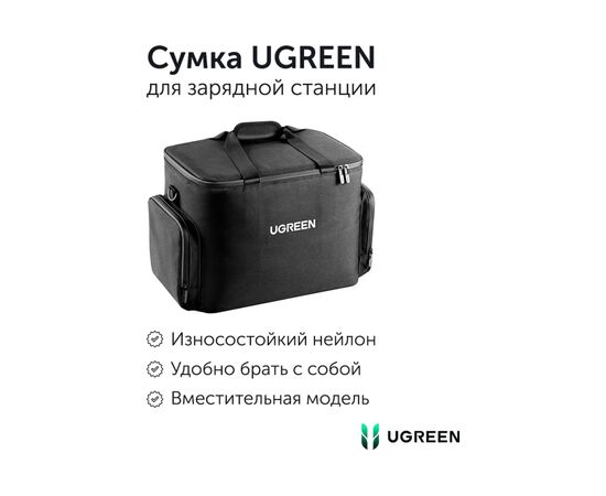  Сумка UGREEN LP667 Carrying Bag for Power Station 600W Space Gray 15236 