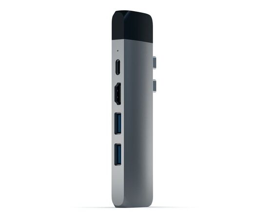  Хаб Satechi ST-TCPHEM Aluminum Type-C Pro Hub Adapter with Ethernet 4K HDMI Space Gray 