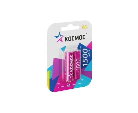  Аккумулятор КОСМОС  R6 (1500 mAh)  BL2   (2/24/288) 