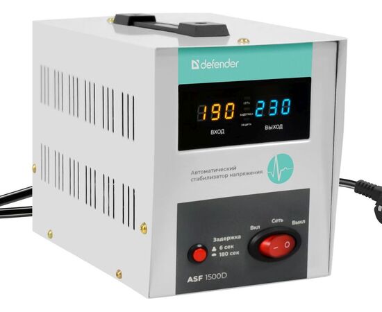  Стабилизатор напряжения Defender ASF 1500D (99036) 