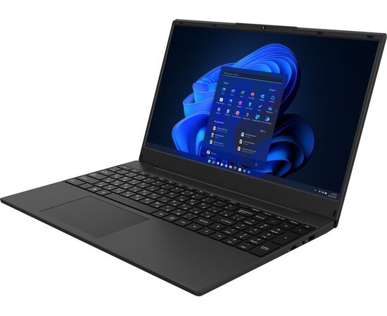  Ноутбук IRU Калибр 15TLG (1914238) Core i5 1155G7 8Gb SSD256Gb Intel UHD Graphics 15.6" IPS FHD (1920x1080) Windows 11 trial black 