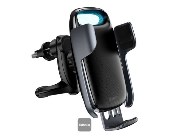  Автомобильный держатель Baseus Milky Way Pro Series Wireless Charging Electric Car Mount Phone Holder 15W Cluster Black 