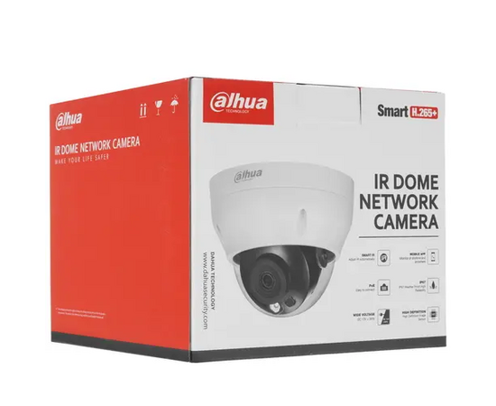  Камера видеонаблюдения IP Dahua DH-IPC-HDPW1431R1P-0280B-S4 2.8-2.8мм цв. корп. белый 