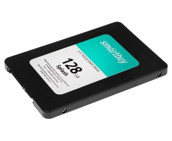  Внутренний SSD  Smart Buy  128GB  Splash M2, SATA-III, R/W - 560/500 MB/s, 2.5", Maxio MS0902, TLC 3D NAND 