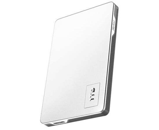  Внешний HDD  Netac  1 TB K338  серебро/серый, 2.5", USB 3.0 