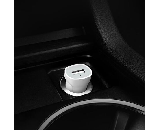  Автомобильное зарядное устройство HOCO Z2, 1xUSB с Кабелем USB - Micro, 1.5A, белый 