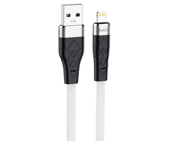  Кабель USB HOCO X53 Angel USB - Lightning, 2.4А, 1 м, белый 