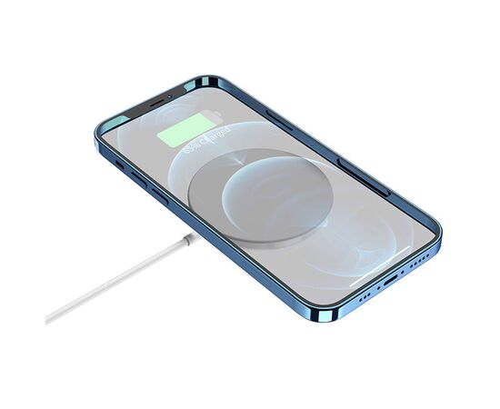  Беспроводное зарядное устройство MagSafe HOCO CW29 Magnetic, 5W/7.5W/10W/15W, белый 