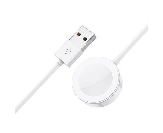  Зарядное устройство BOROFONE BQ13 для Apple Watch с Кабелем USB, 1A, 5W/7.5W/10W, белый 