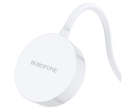  Зарядное устройство BOROFONE BQ13 для Apple Watch с Кабелем USB, 1A, 5W/7.5W/10W, белый 