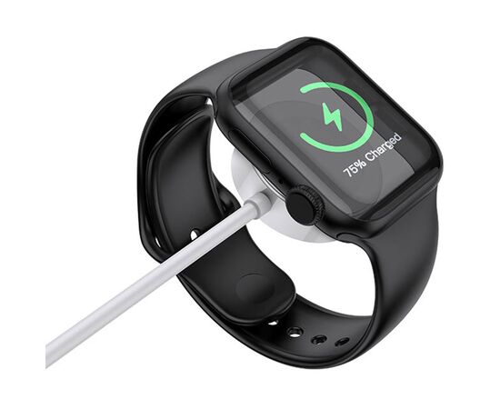  Зарядное устройство BOROFONE BQ13 для Apple Watch с Кабелем USB, 1A, 5W/7.5W/10W, белый 